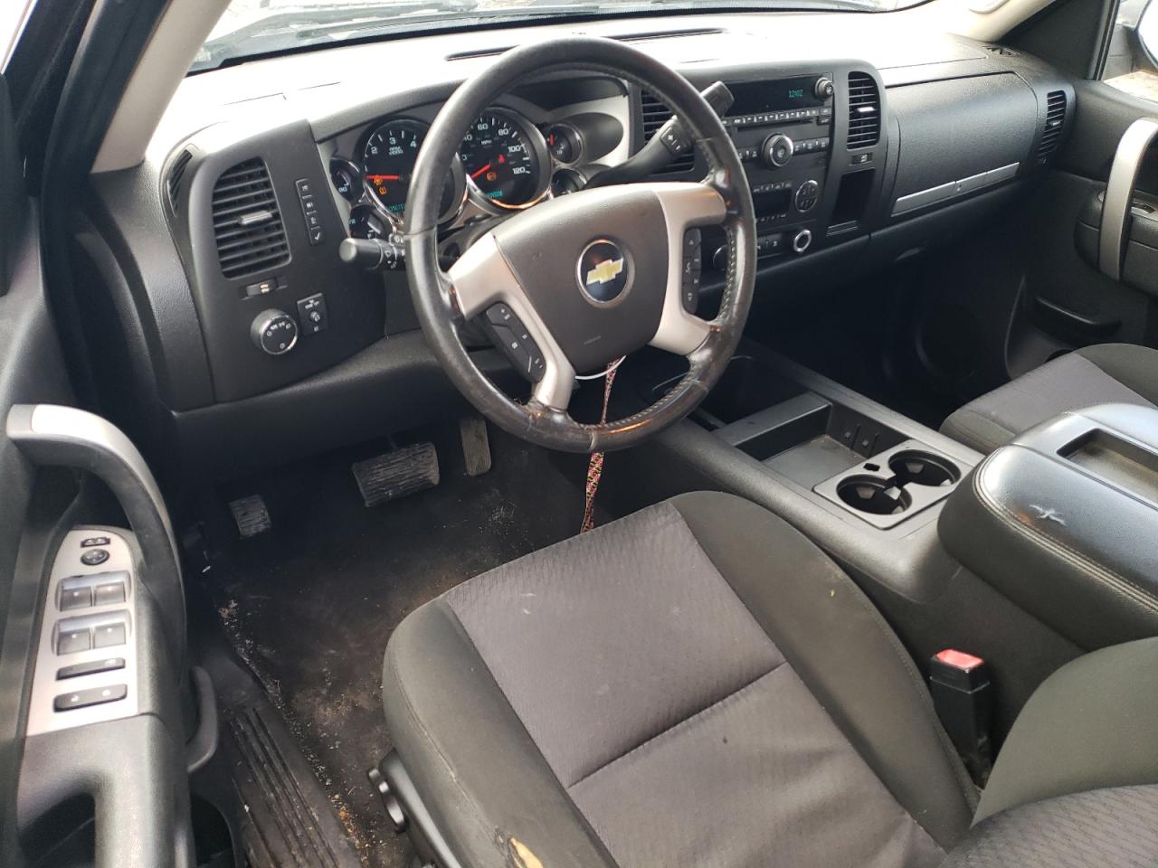 2010 Chevrolet Silverado VIN 1GCSKSE32AZ225213 Copart auction photo, front end / undercarriage damage thumbnail 8