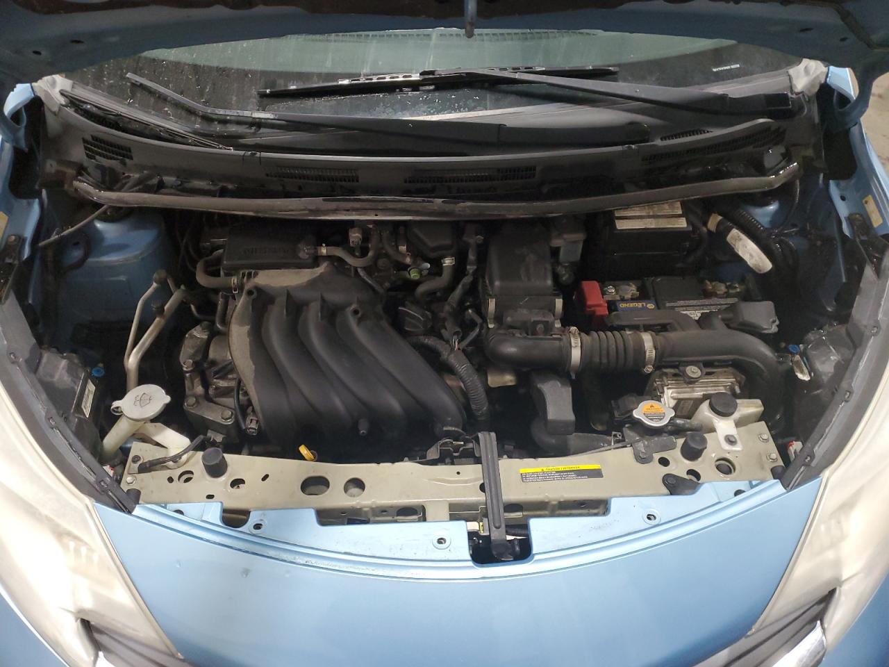 2014 Nissan Versa VIN 3N1CE2CPXEL363728 Copart auction photo, side / rear end damage thumbnail 12