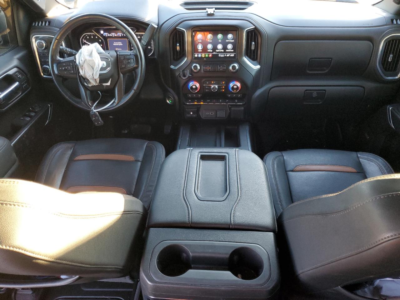 2021 GMC Sierra VIN 1GTP9EEL7MZ251720 Copart auction photo, front end damage thumbnail 8
