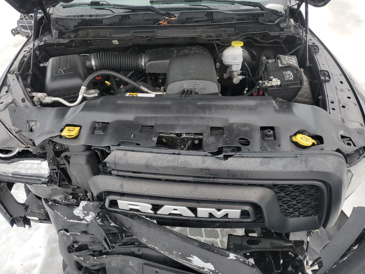 2020 RAM 1500 VIN 1C6RR7GG4LS115662 Copart auction photo, front end damage thumbnail 12