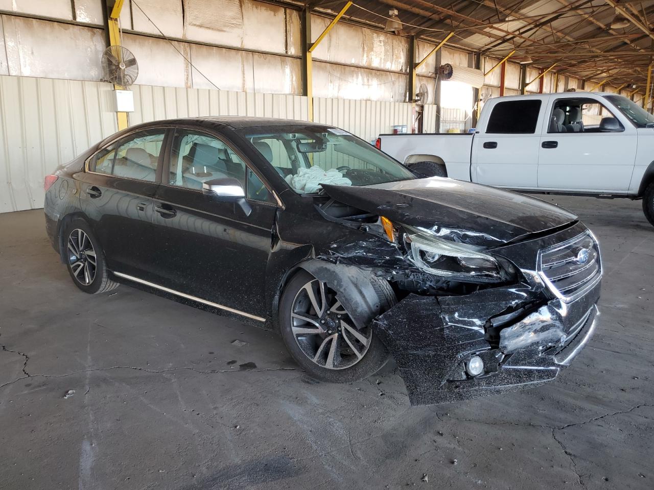 2017 Subaru Legacy VIN 4S3BNAS69H3013969 Copart auction photo, front end damage thumbnail 4