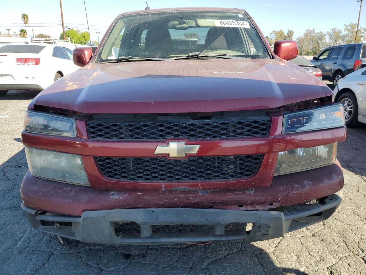 2011 Chevrolet Colorado VIN 1GCESCF97B8103217 Copart auction photo, all over damage thumbnail 5