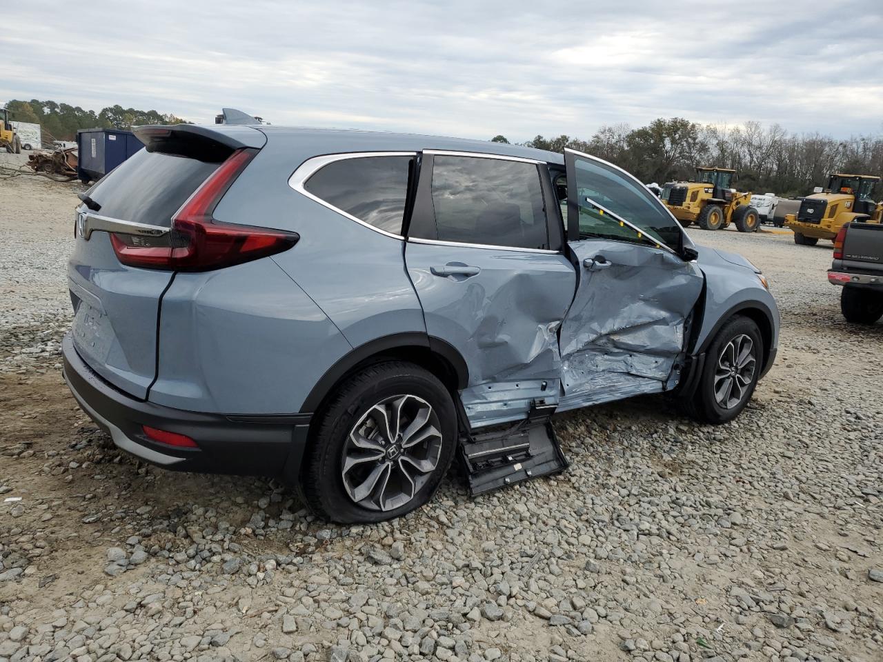 2022 Honda CR-V VIN 5J6RW1H8XNL001520 Copart auction photo, all over damage thumbnail 3