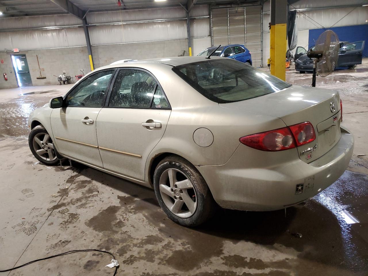 2004 Mazda 6 VIN 1YVFP80C945N41548 Copart auction photo, side / undercarriage damage thumbnail 2
