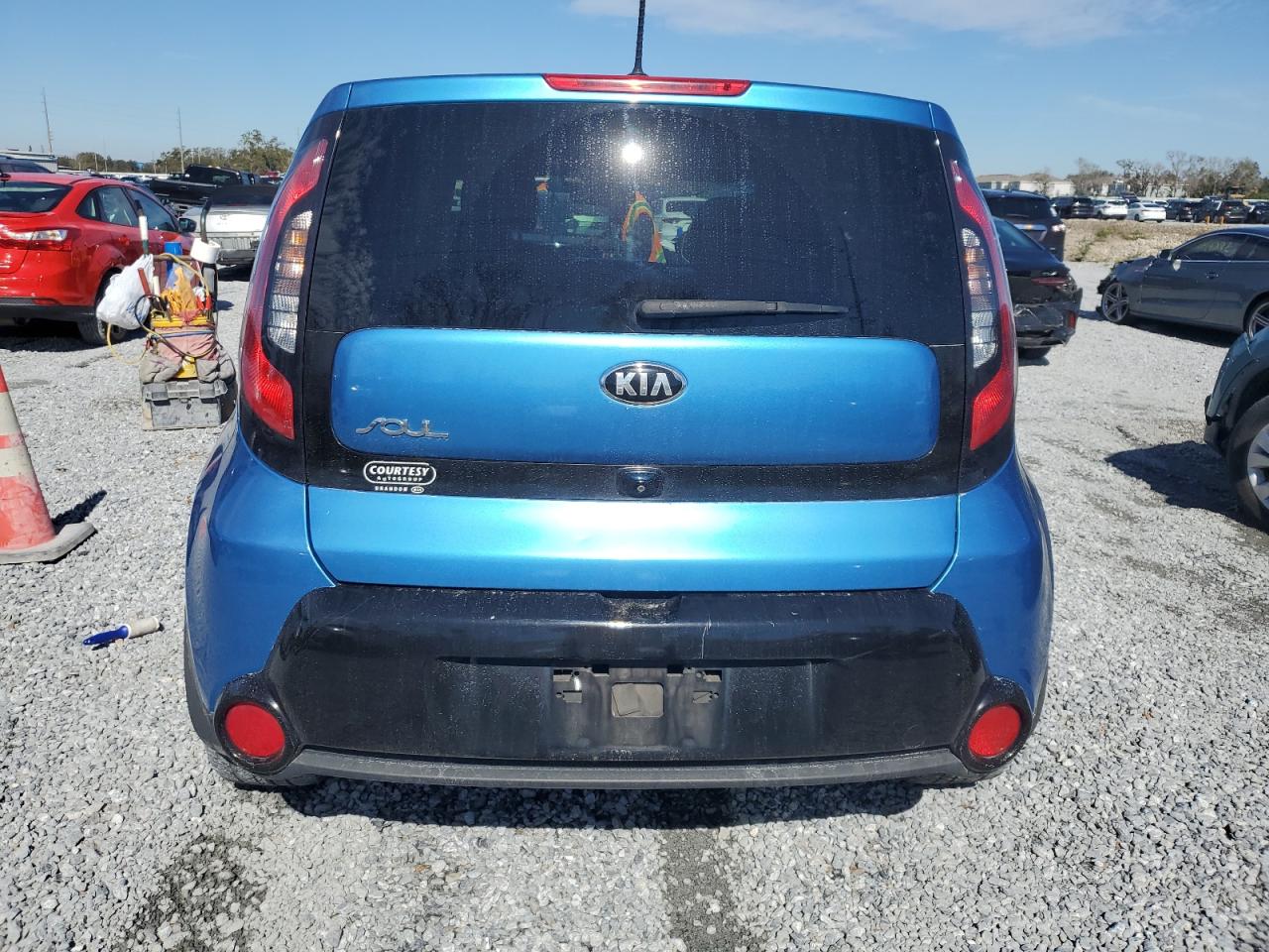 2016 KIA Soul VIN KNDJP3A59G7402855 Copart auction photo, front end damage thumbnail 6