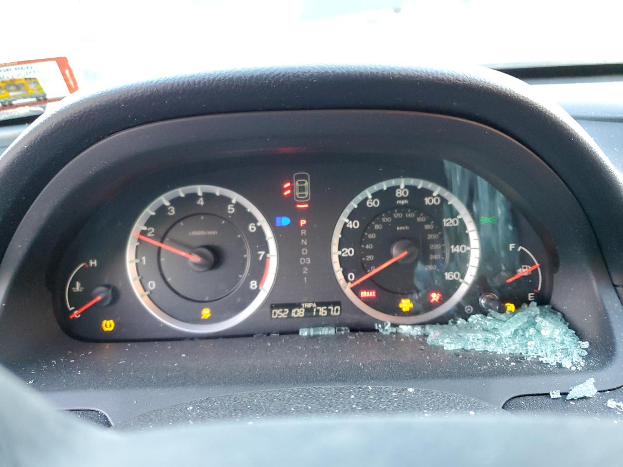 2012 Honda Accord VIN 1HGCP2F86CA161552 Copart auction photo, all over damage thumbnail 9