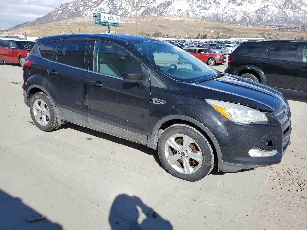 2014 Ford Escape VIN 1FMCU9GX1EUB85485 Copart auction photo, front end damage thumbnail 4
