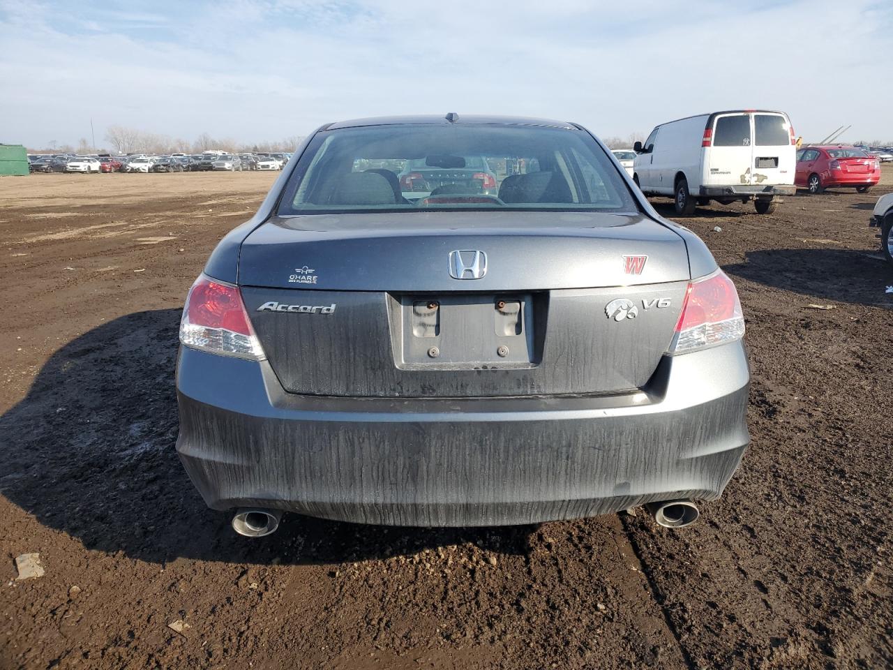 2010 Honda Accord VIN 1HGCP3F81AA020682 Copart auction photo, front end damage thumbnail 6