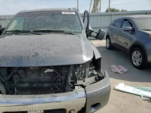 2014 Nissan Titan VIN 1N6AA0EC6EN500983 Copart auction photo, side / front end damage thumbnail 10