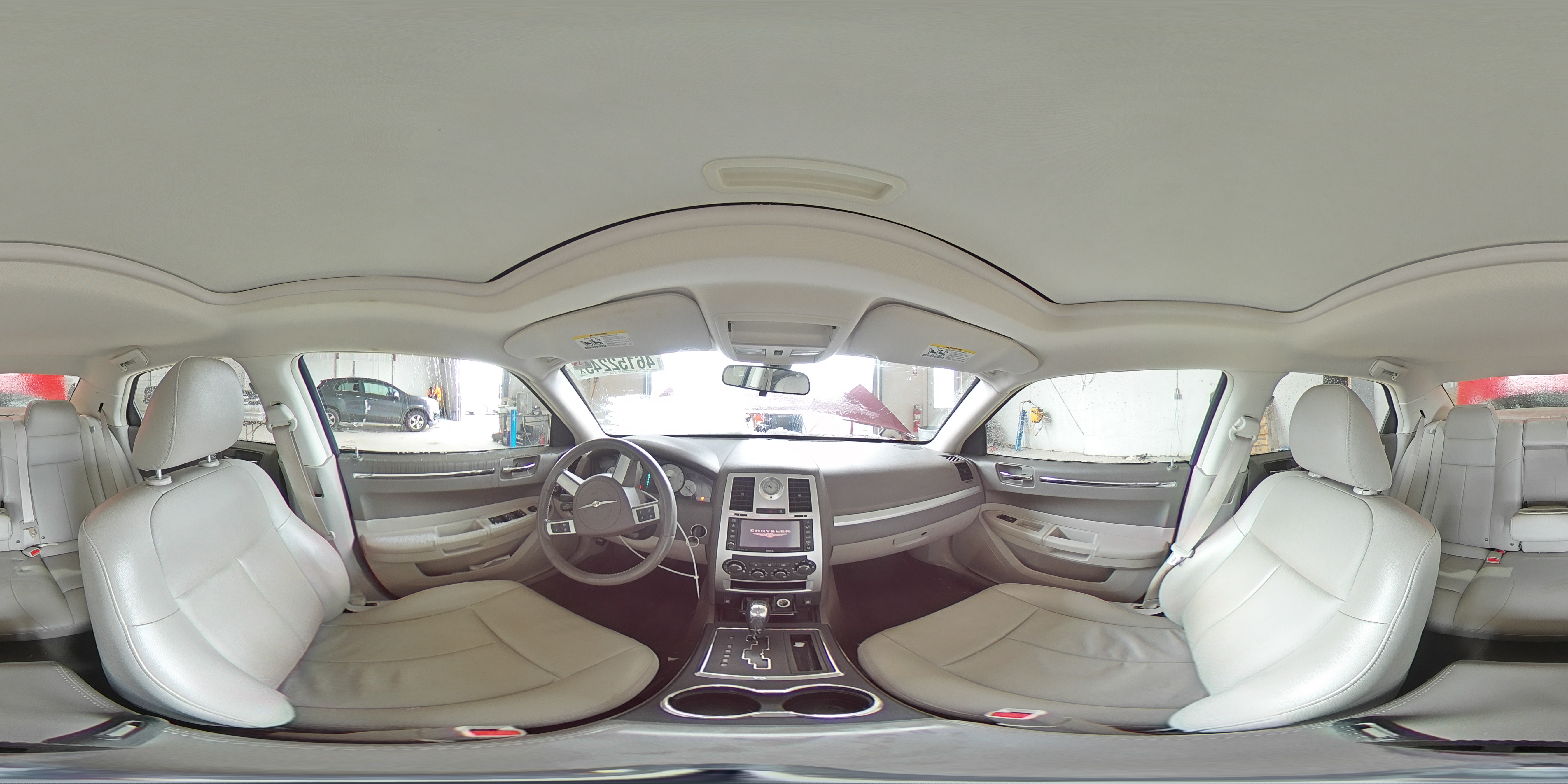 2010 Chrysler 300 VIN 2C3CA5CVXAH136698 Copart auction photo, front end / rear end damage thumbnail 13