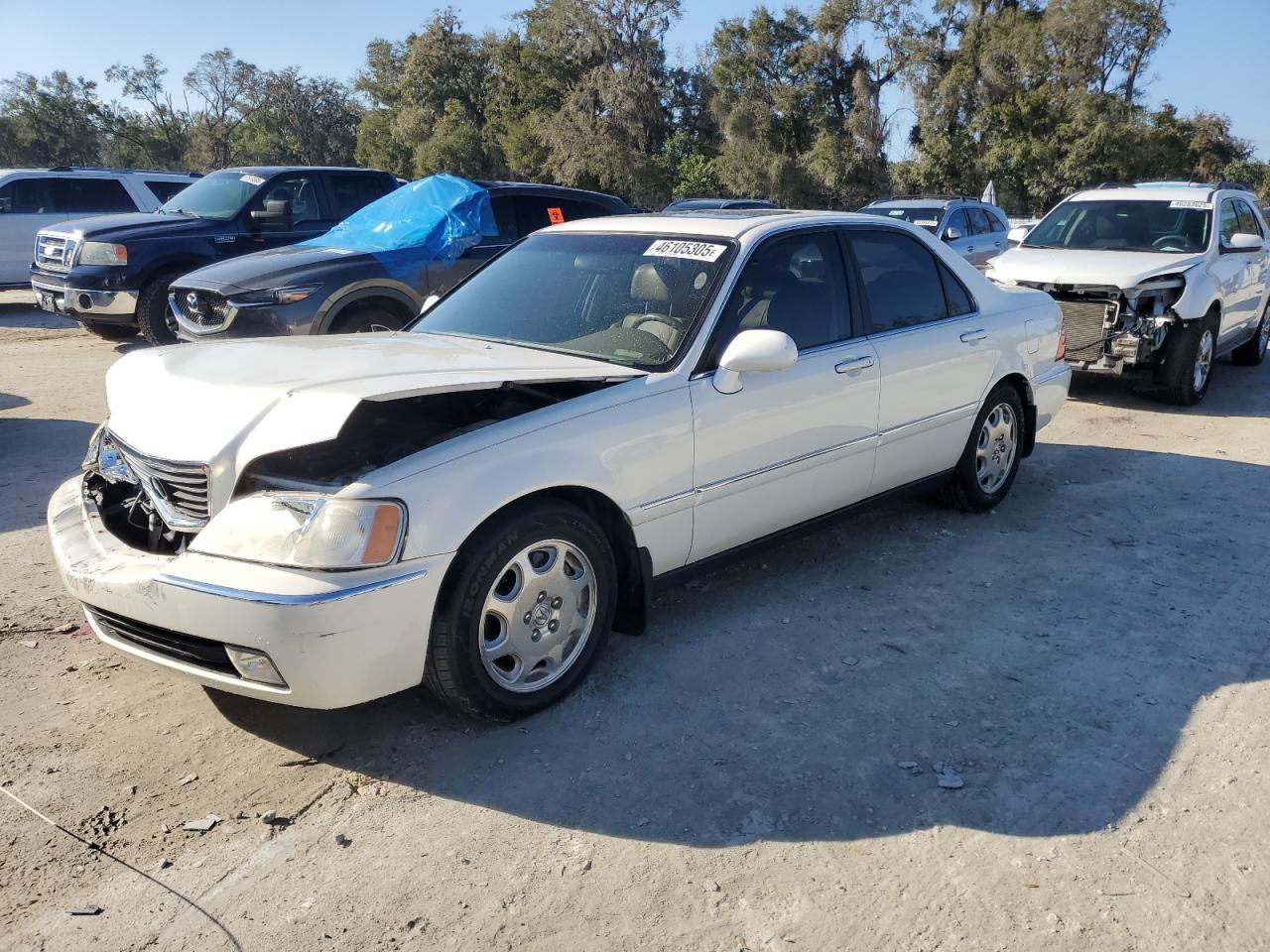 2000 Acura RL VIN JH4KA9657YC002897 - Copart auction photo