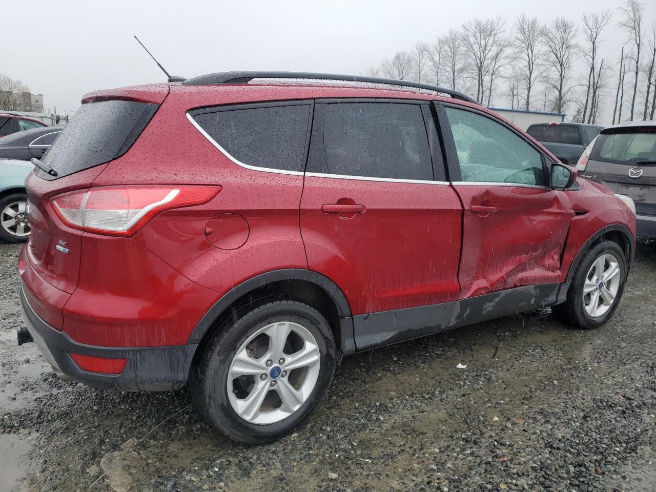 2016 Ford Escape VIN 1FMCU9G97GUA53965 Copart auction photo, side damage thumbnail 3