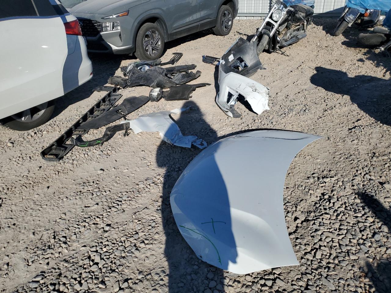 2020 Honda Odyssey VIN 5FNRL6H73LB042753 Copart auction photo, front end damage thumbnail 13