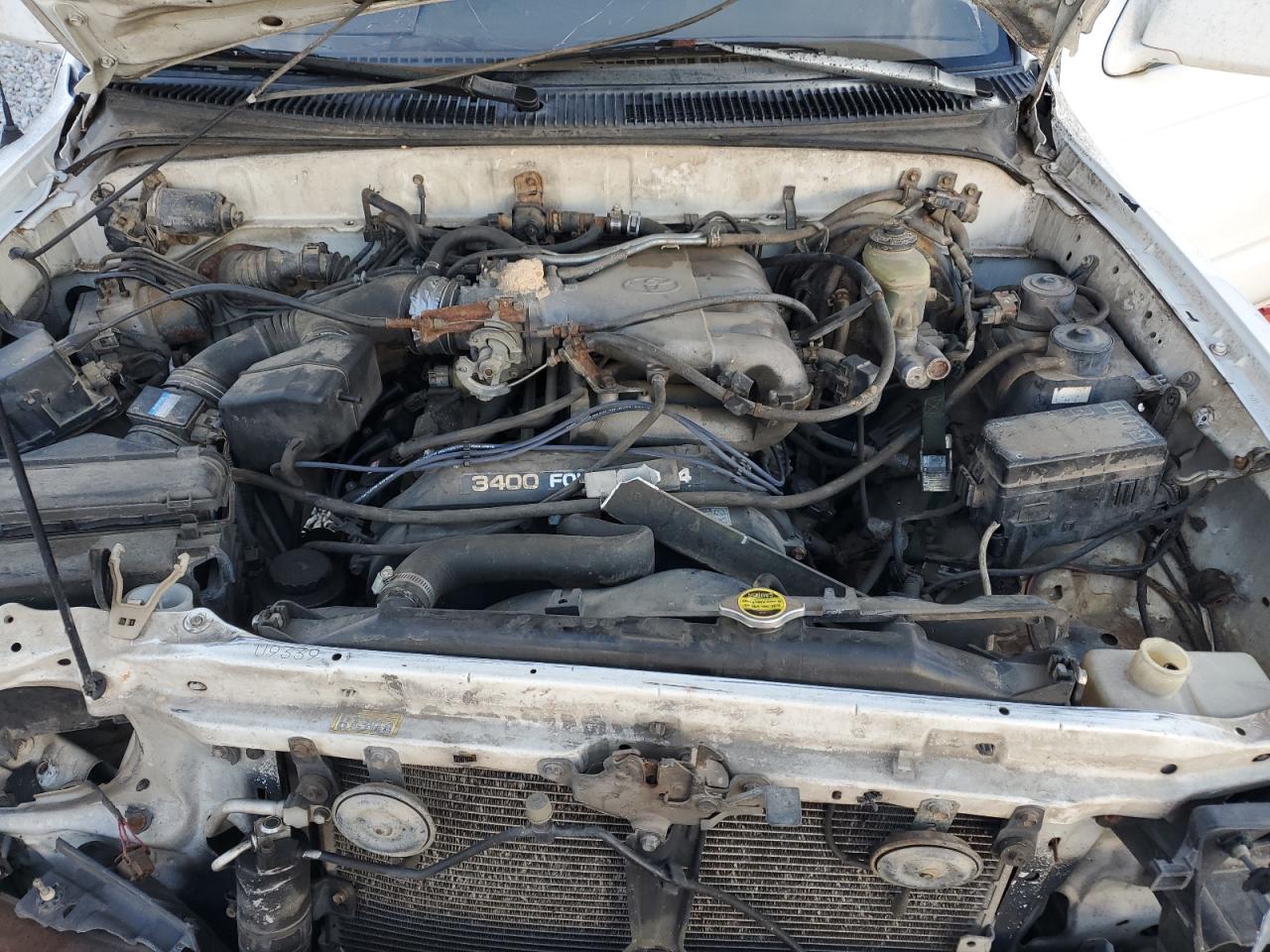 1996 Toyota 4Runner VIN JT3HN86RXT0033623 Copart auction photo, front end damage thumbnail 12