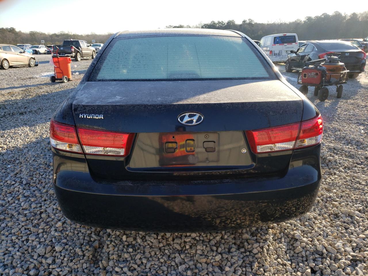 2006 Hyundai Sonata VIN 5NPEU46C66H169261 Copart auction photo, front end damage thumbnail 6