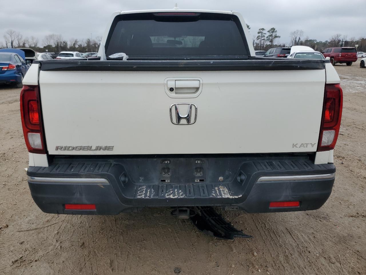 2019 Honda Ridgeline VIN 5FPYK2F12KB002708 Copart auction photo, side damage thumbnail 6