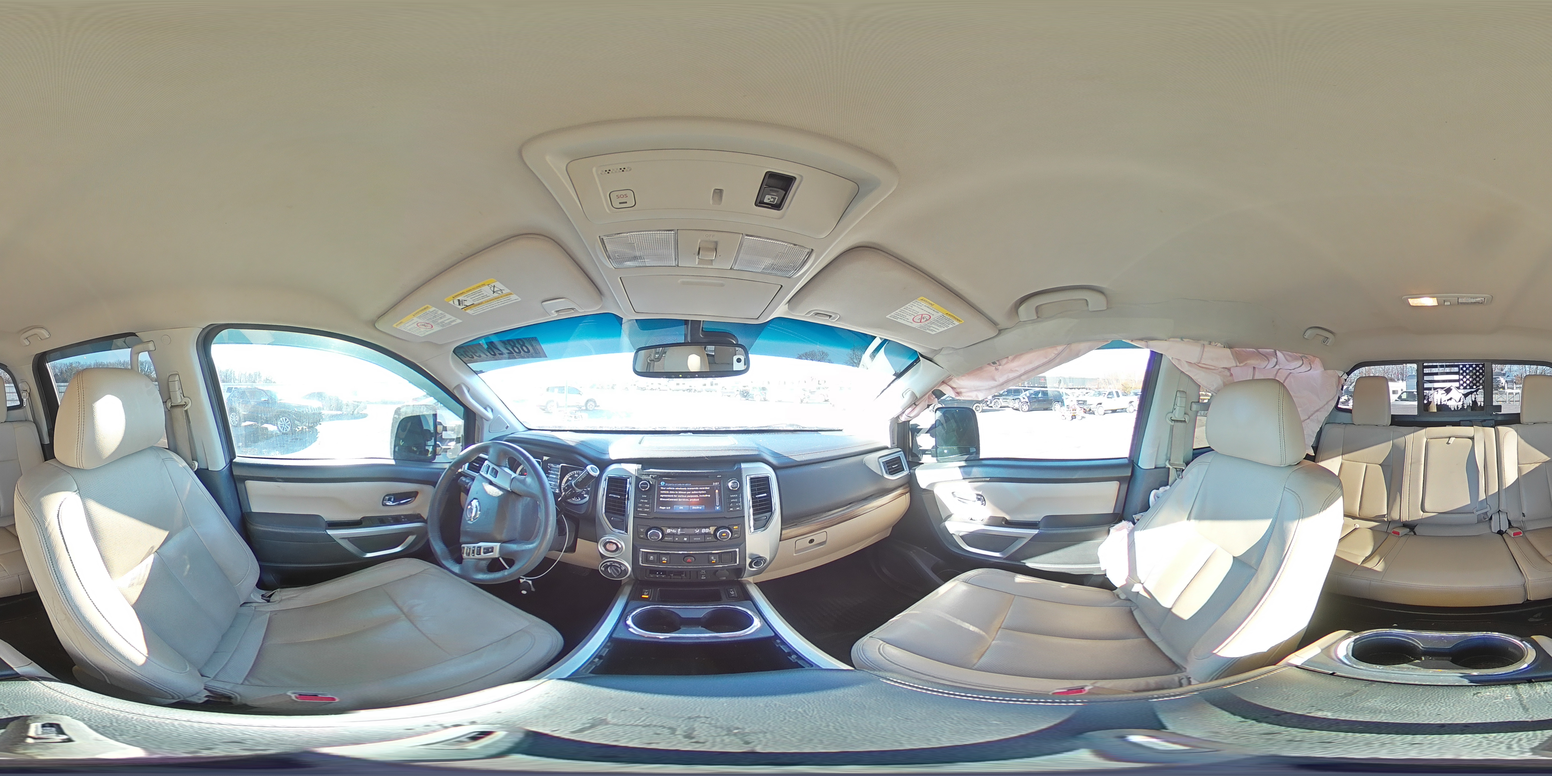 2016 Nissan Titan VIN 1N6BA1F48GN508782 Copart auction photo, side / rear end damage thumbnail 13