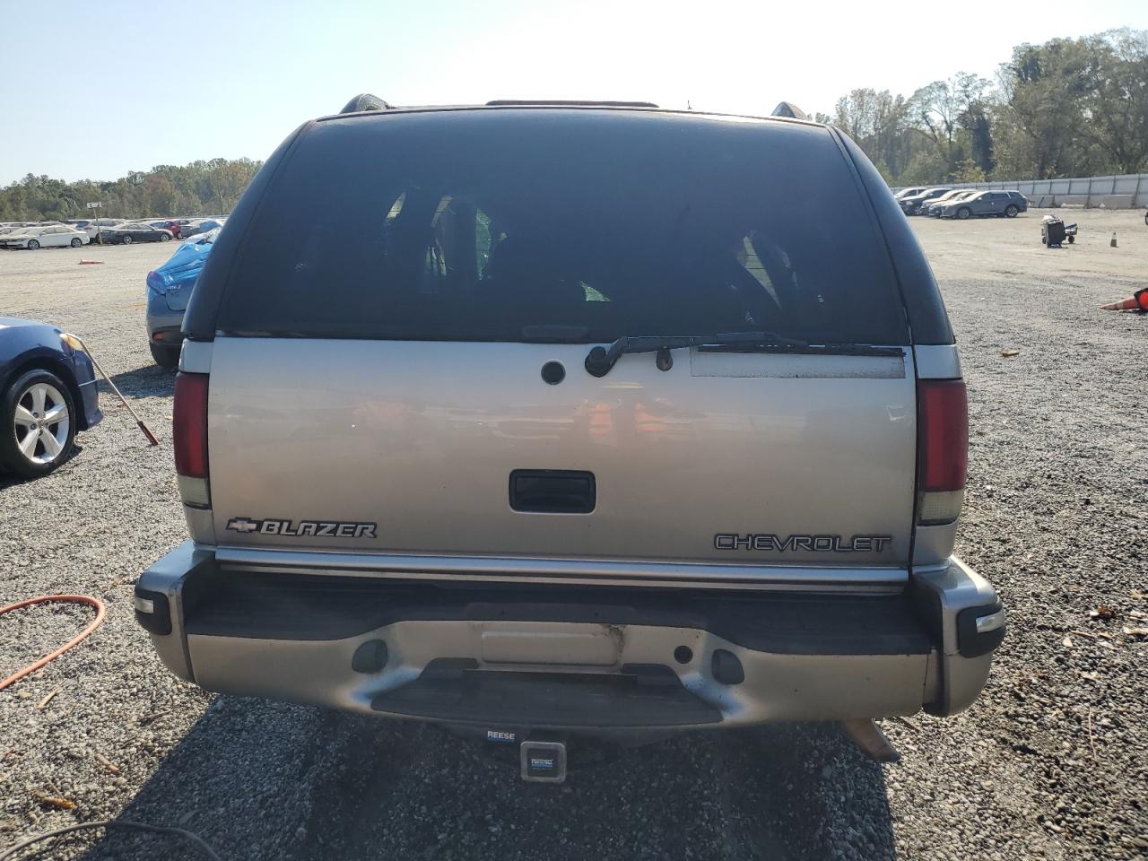 1999 Chevrolet Blazer VIN 1GNDT13W9X2230494 Copart auction photo, top/roof / side damage thumbnail 6