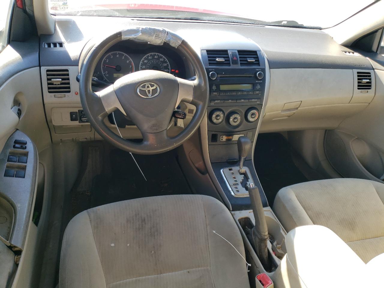 2010 Toyota Corolla VIN 1NXBU4EE0AZ281148 Copart auction photo, all over / front end damage thumbnail 8