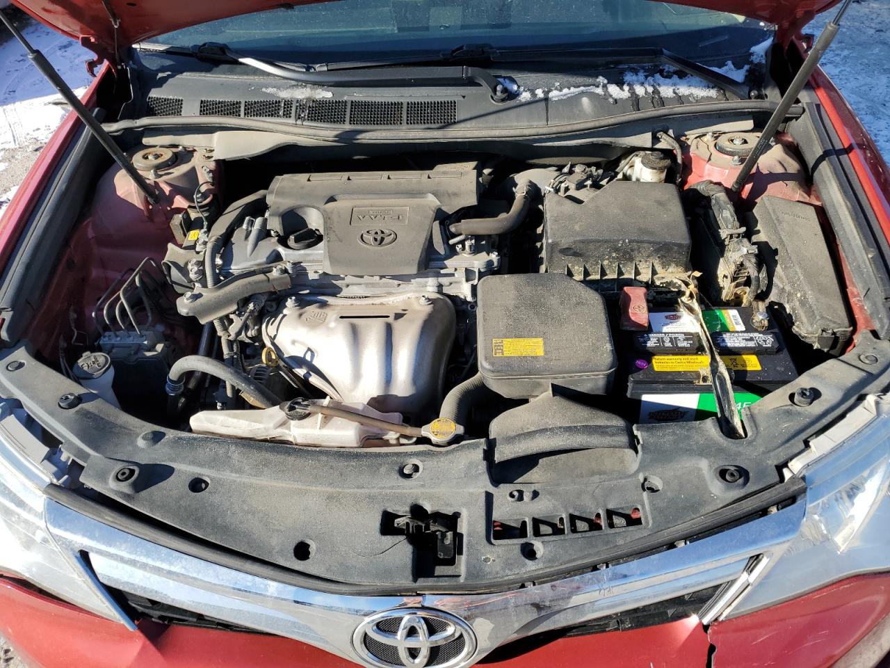 2012 Toyota Camry VIN 4T1BF1FK6CU614971 Copart auction photo, rear end damage thumbnail 11