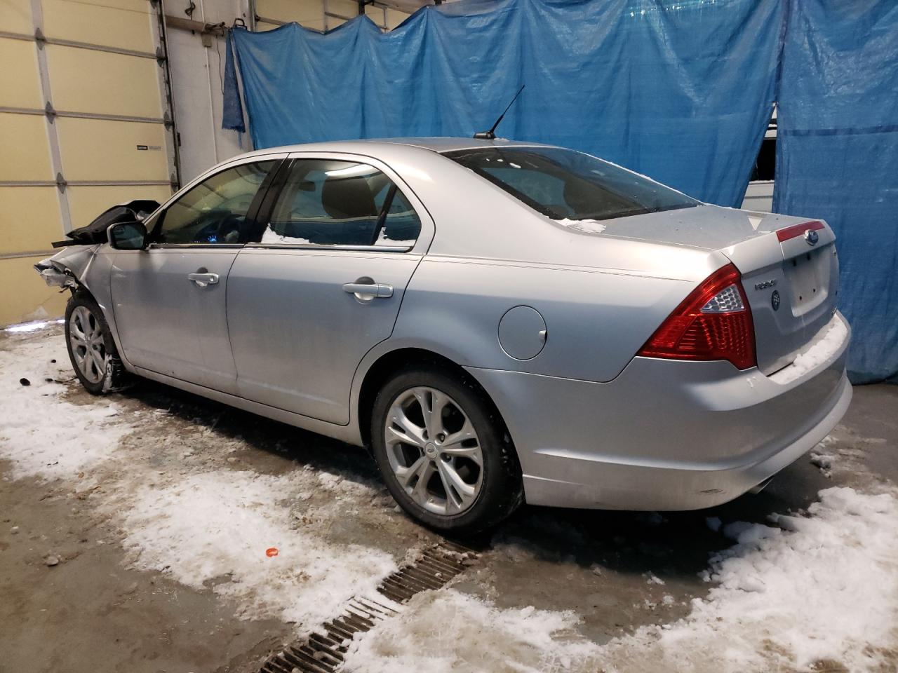 2012 Ford Fusion VIN 3FAHP0HG1CR101946 Copart auction photo, front end / side damage thumbnail 2