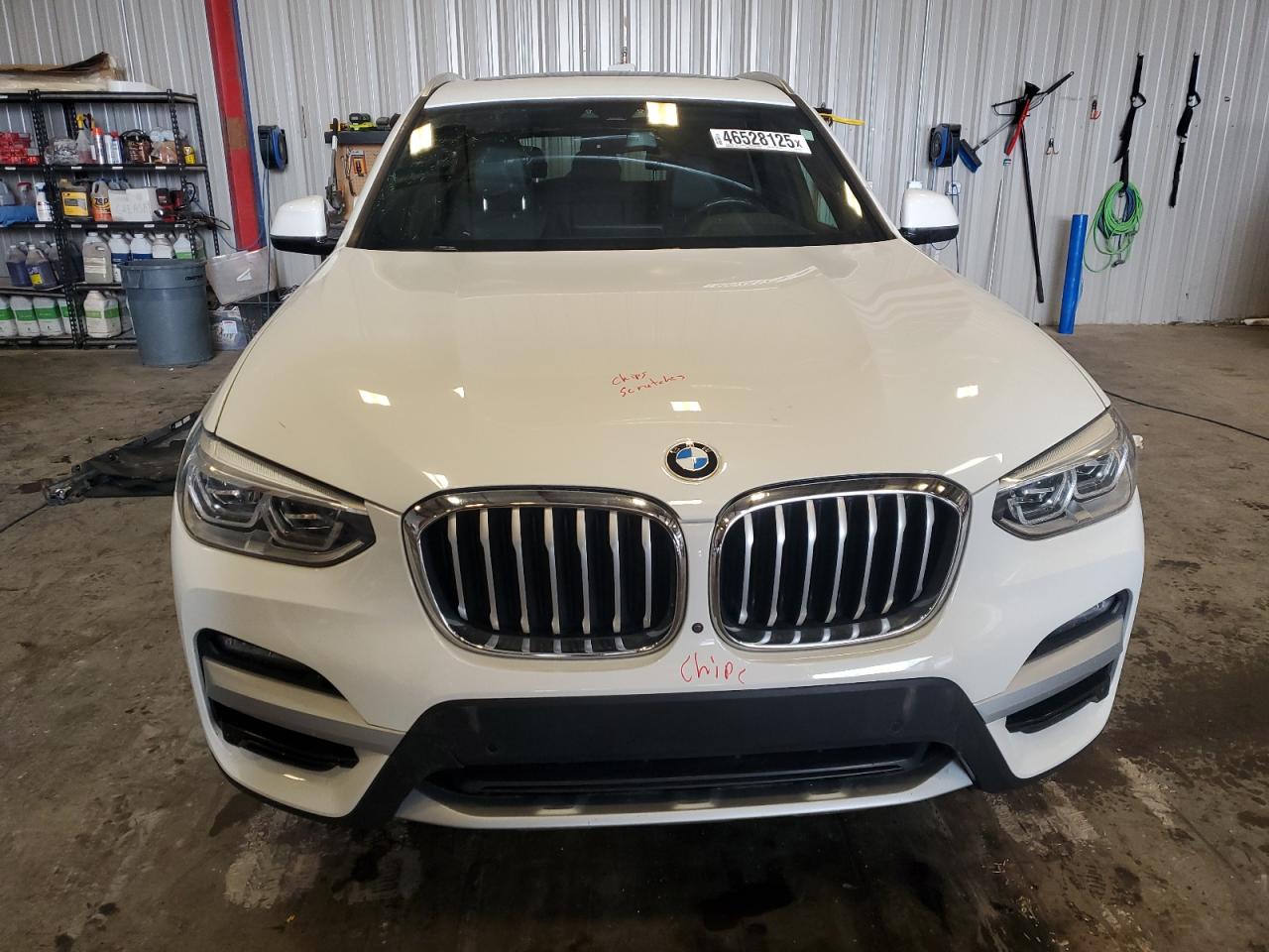 2020 BMW X3 VIN 5UXTY5C08L9C73414 Copart auction photo, side damage thumbnail 5