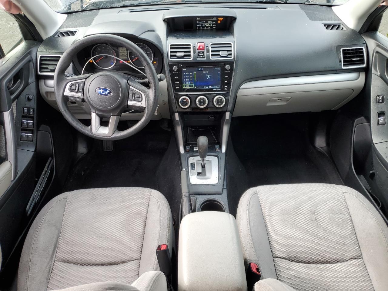 2018 Subaru Forester VIN JF2SJAEC8JH515590 Copart auction photo, side / front end damage thumbnail 8