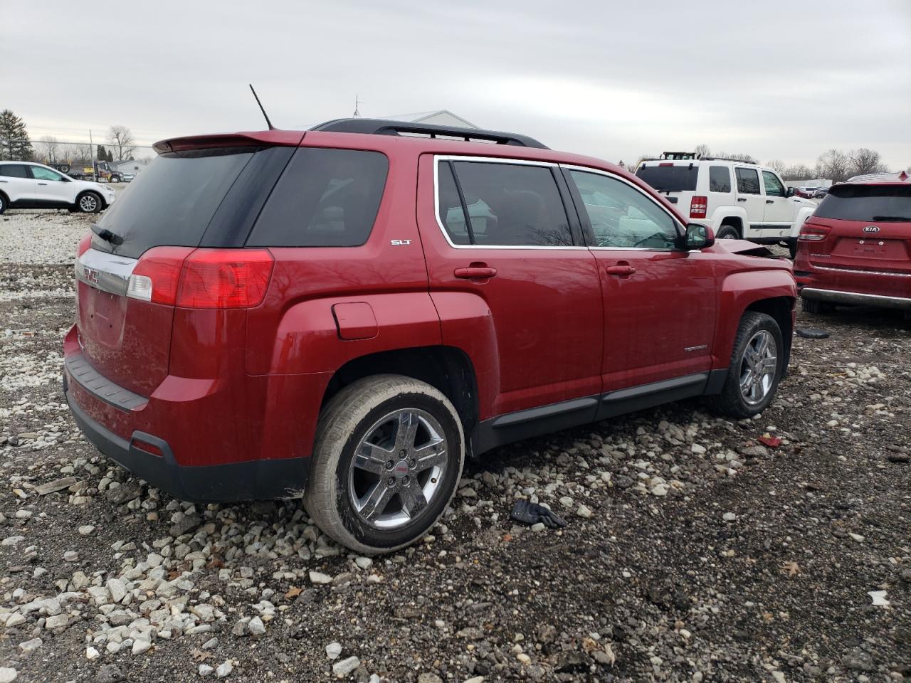 2013 GMC Terrain VIN 2GKALUEK4D6288605 Copart auction photo, front end / minor dent/scratches damage thumbnail 3