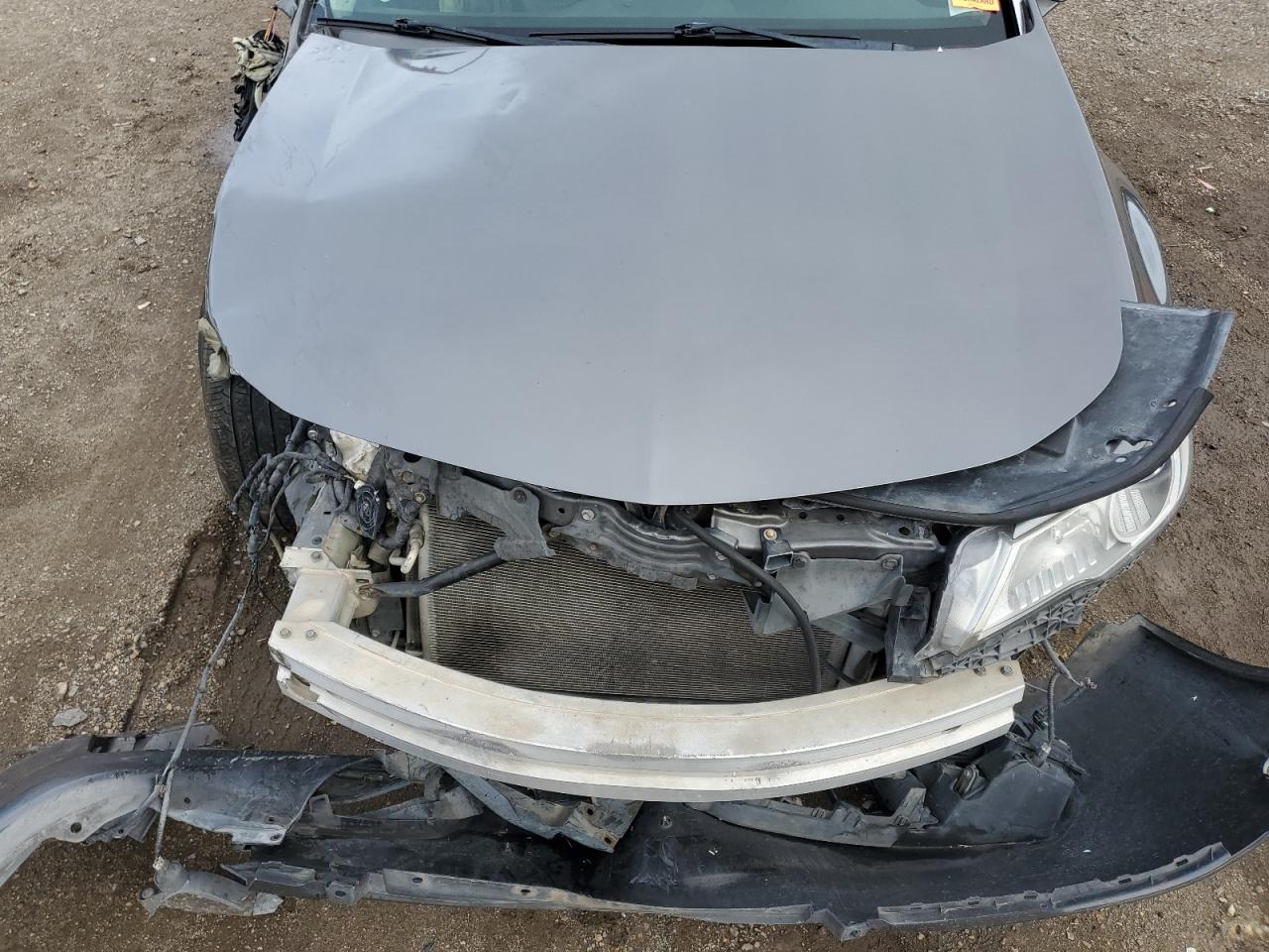 2009 Acura TL VIN 19UUA86509A012867 Copart auction photo, front end / side damage thumbnail 12
