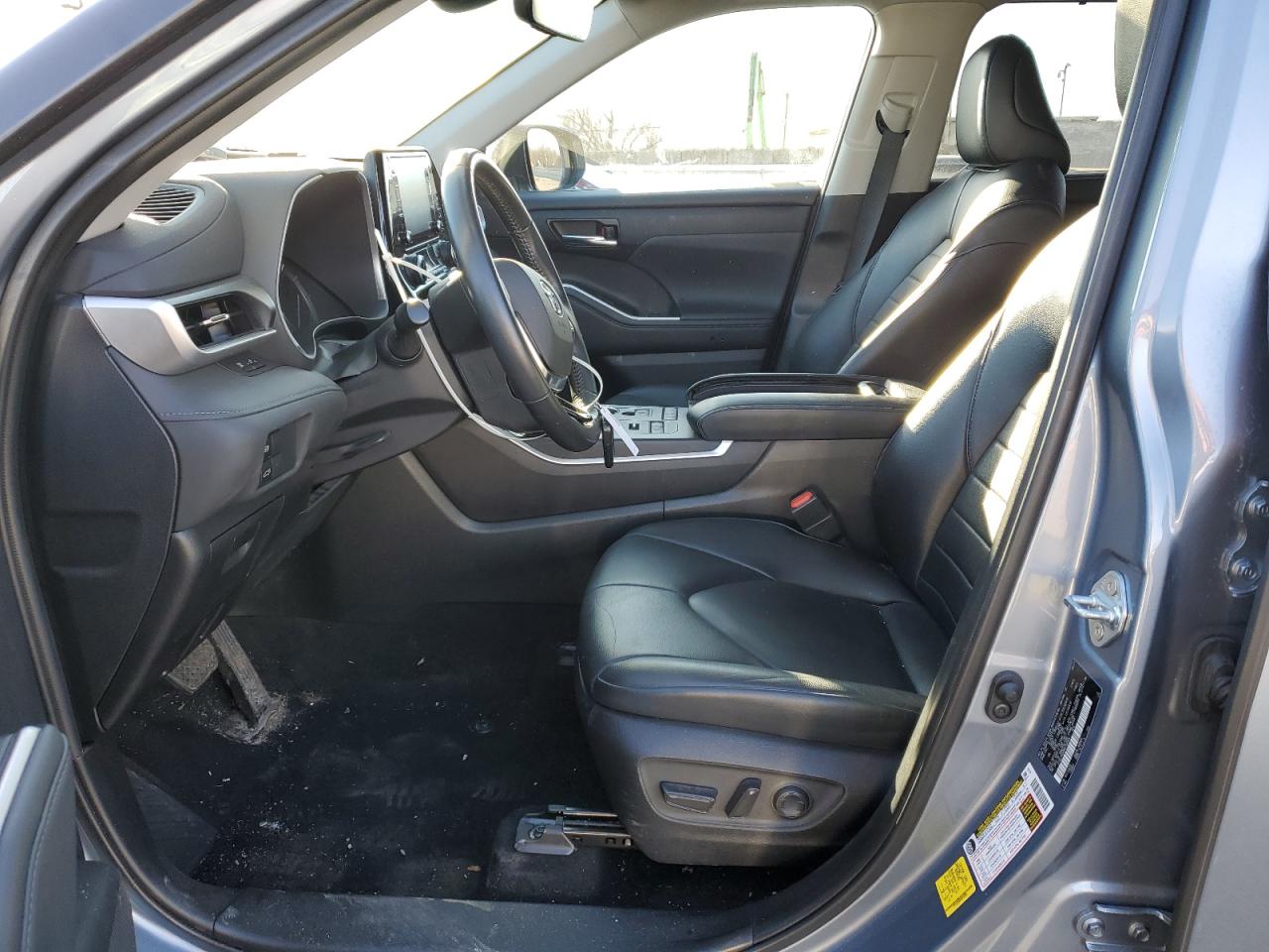 2021 Toyota Highlander VIN 5TDGZRBH0MS158966 Copart auction photo, rear end damage thumbnail 7
