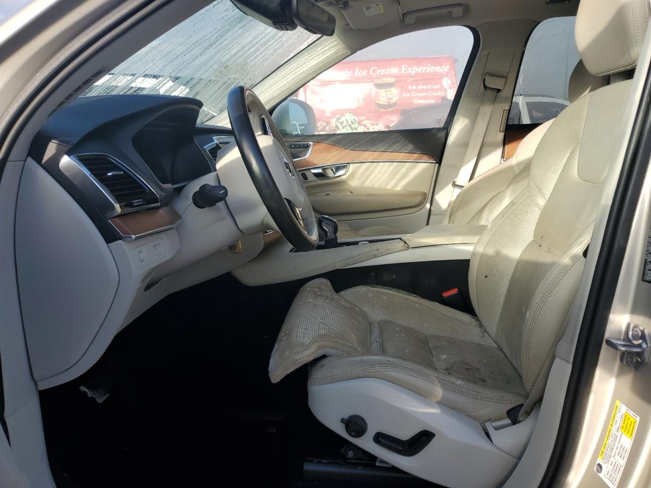 2018 Volvo XC90 VIN YV4A22PL5J1365762 Copart auction photo, water/flood damage thumbnail 7