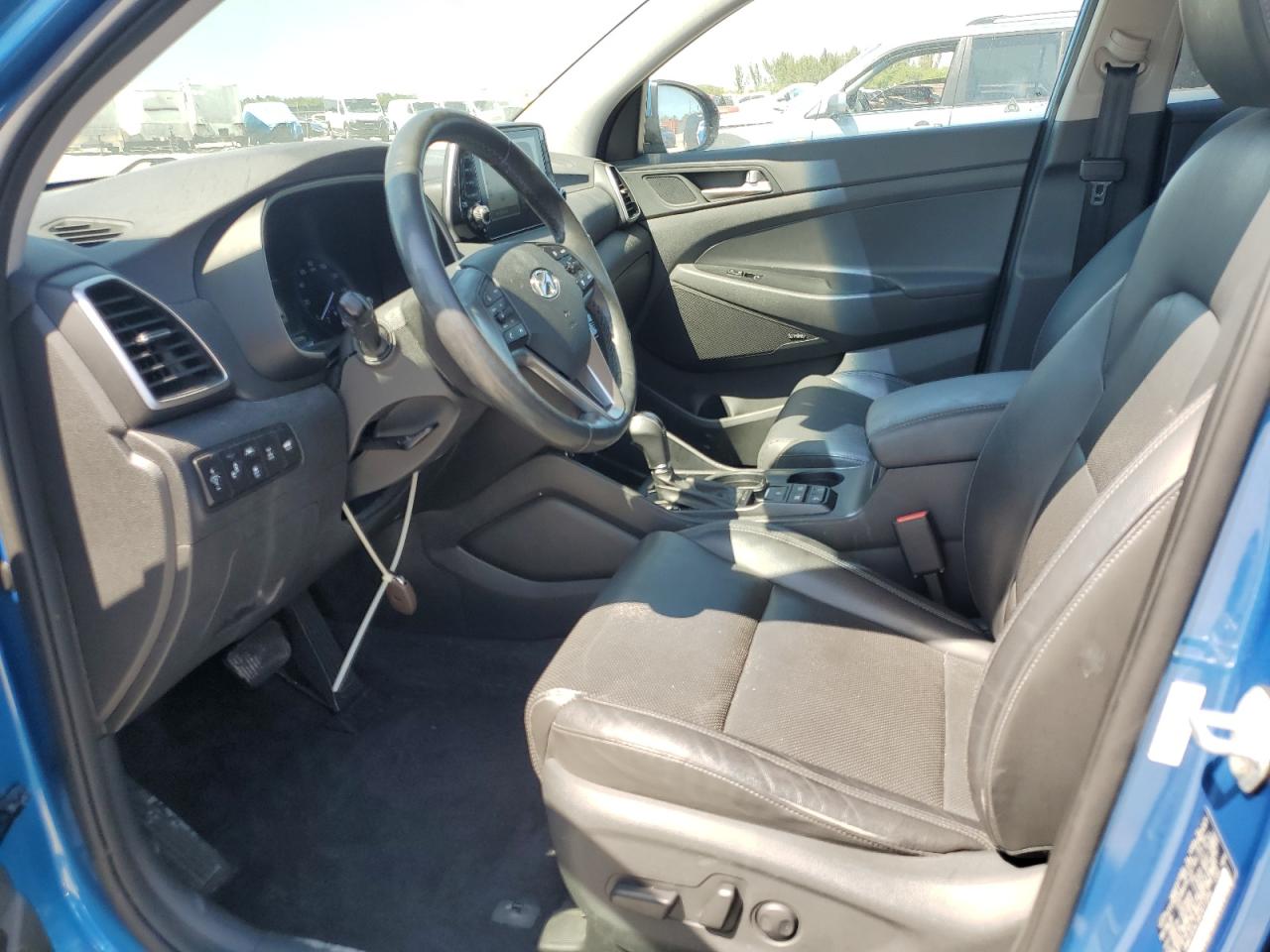 2019 Hyundai Tucson VIN KM8J3CAL0KU911006 Copart auction photo, front end / minor dent/scratches damage thumbnail 7