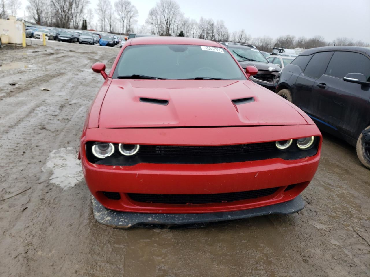 2015 Dodge Challenger VIN 2C3CDZAGXFH839809 Copart auction photo, front end / undercarriage damage thumbnail 5