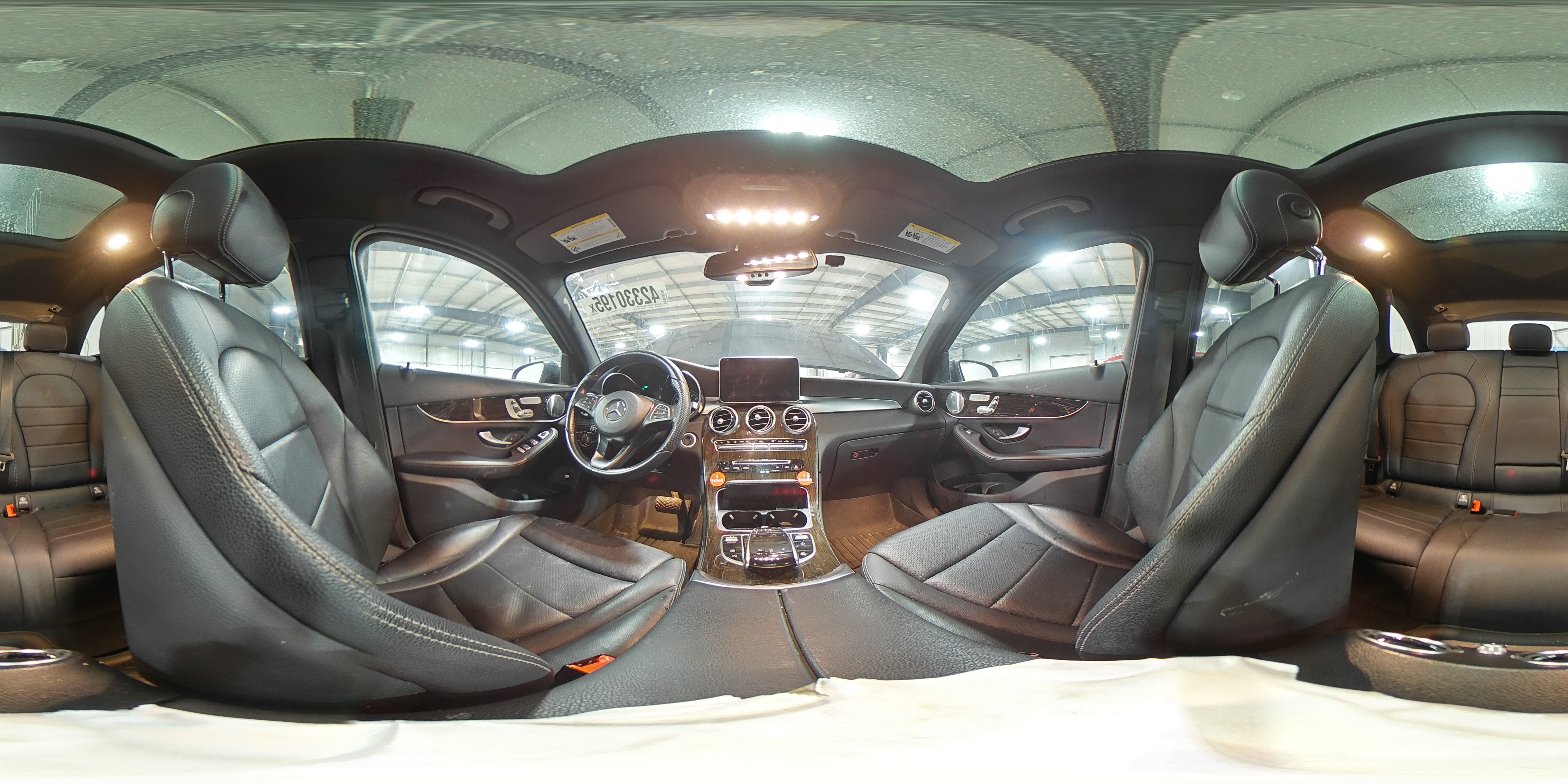 2017 Mercedes-Benz GLC VIN WDC0G4KB8HF167324 Copart auction photo, vandalism / damage history damage thumbnail 15