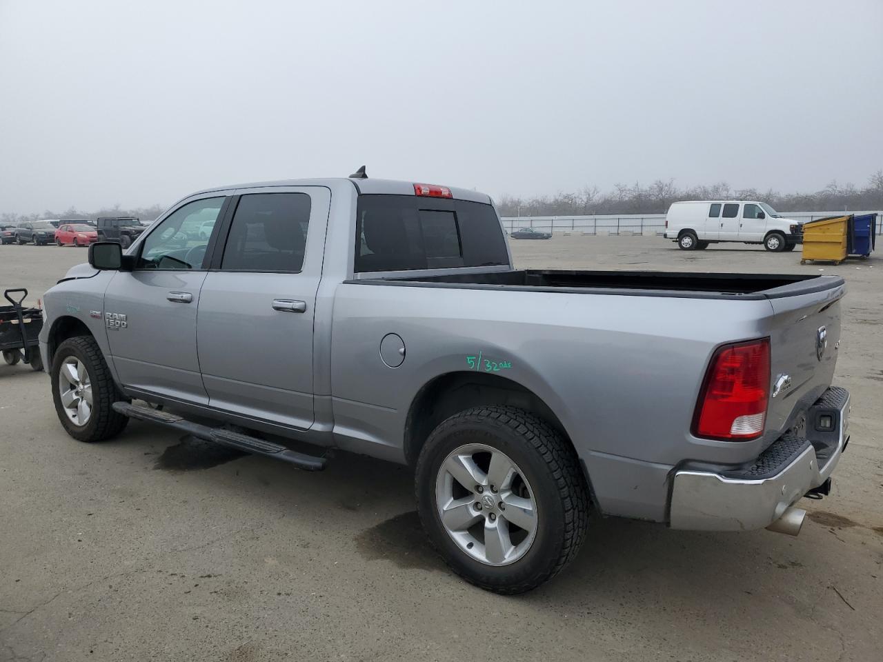 2019 RAM 1500 VIN 1C6RR7TT4KS695416 Copart auction photo, front end damage thumbnail 2