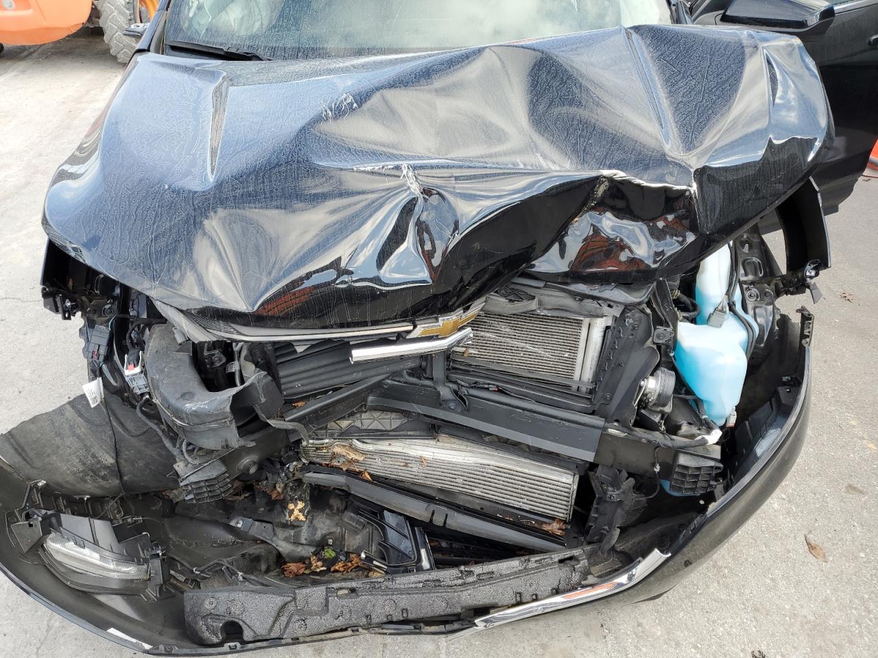 2020 Chevrolet Equinox VIN 2GNAXKEV1L6249345 Copart auction photo, front end / side damage thumbnail 13