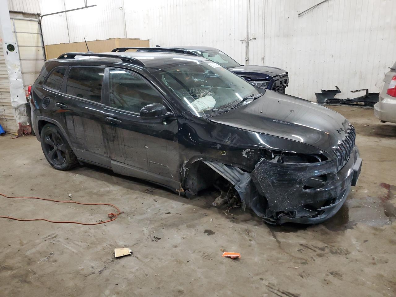 2018 Jeep Grand Cherokee VIN 1C4PJMDX2JD521029 Copart auction photo, front end damage thumbnail 4