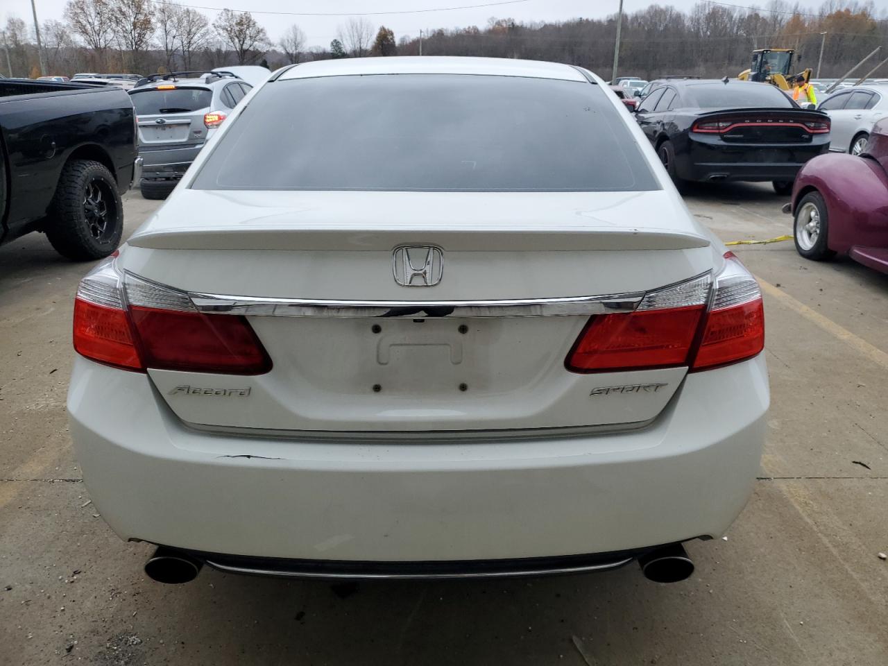 2014 Honda Accord VIN 1HGCR2F59EA207166 Copart auction photo, front end / minor dent/scratches damage thumbnail 6