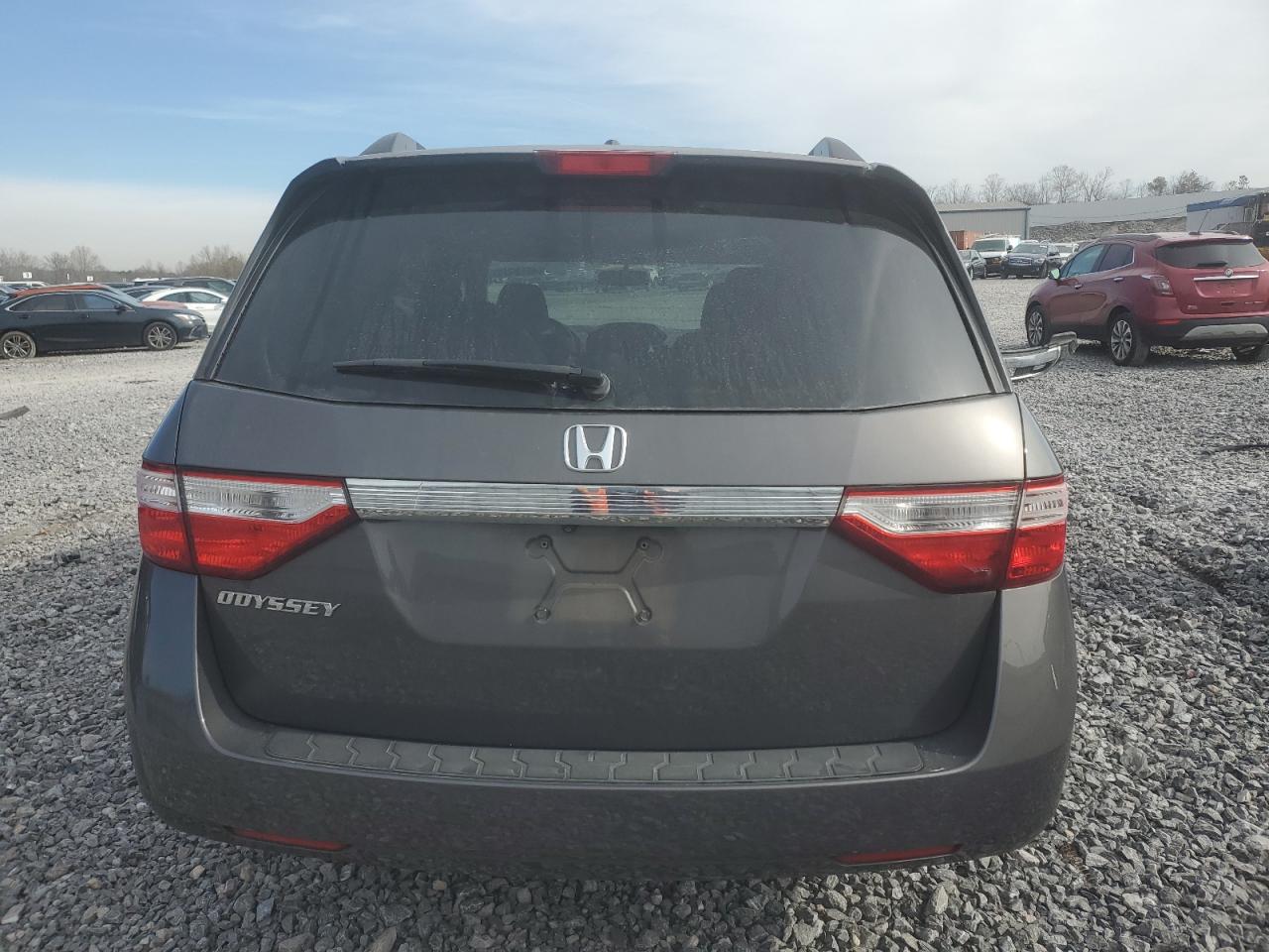 2013 Honda Odyssey VIN 5FNRL5H67DB091635 Copart auction photo, front end damage thumbnail 6