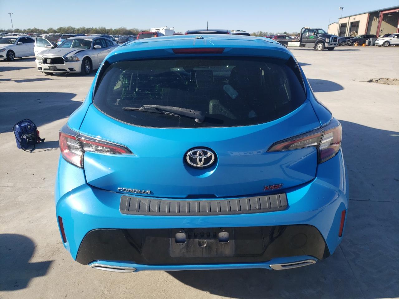 2019 Toyota Corolla VIN JTNK4RBE1K3035704 Copart auction photo, all over damage thumbnail 6