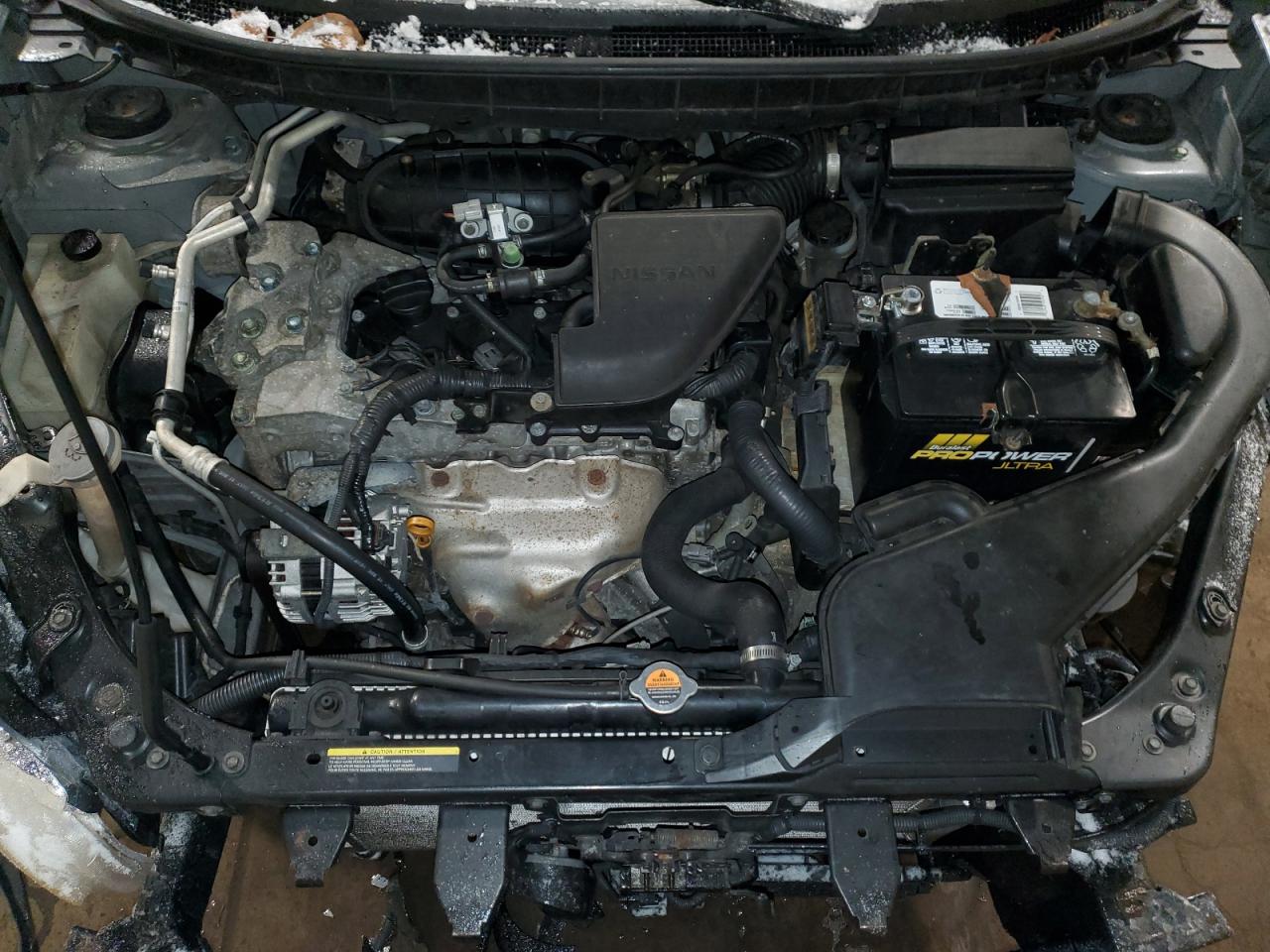 2009 Nissan Rogue VIN JN8AS58T89W323057 Copart auction photo, front end / undercarriage damage thumbnail 12