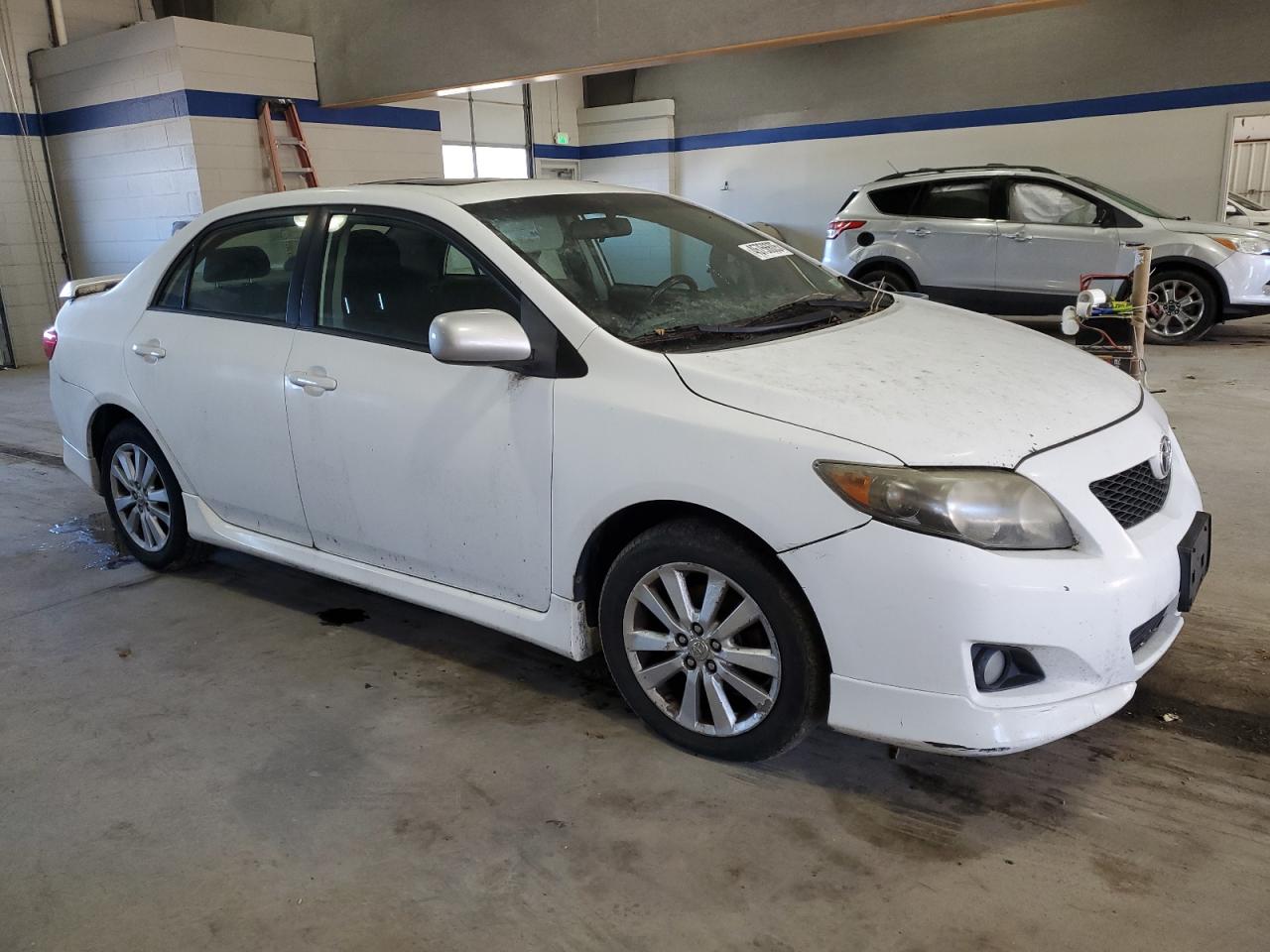2010 Toyota Corolla VIN 2T1BU4EE4AC291845 Copart auction photo, mechanical damage thumbnail 4
