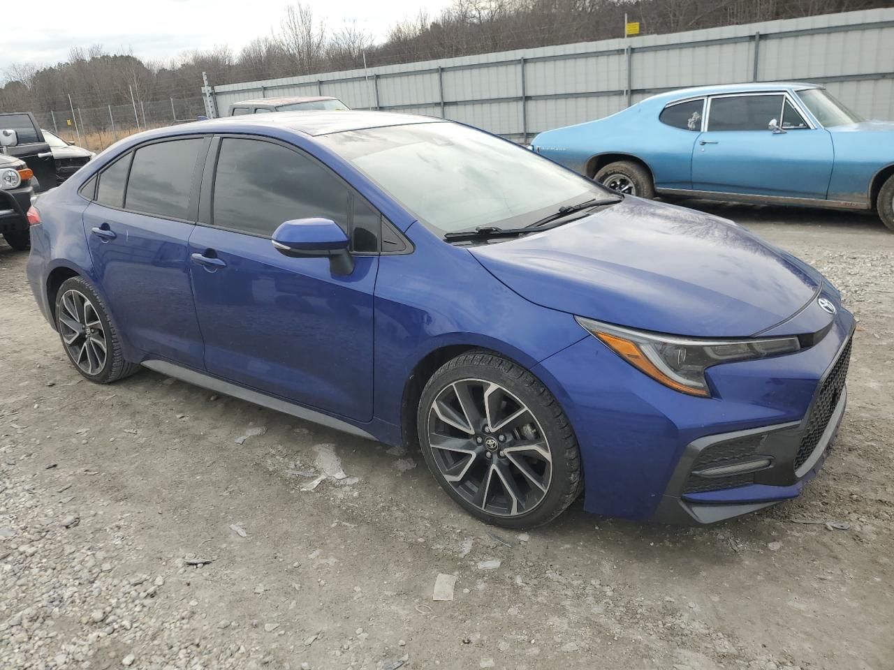 2020 Toyota Corolla VIN JTDS4RCE9LJ037149 Copart auction photo, hail / all over damage thumbnail 4