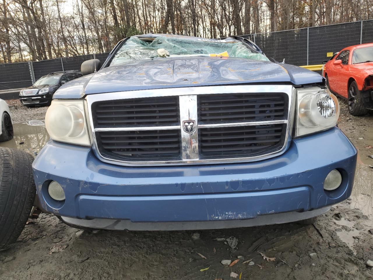 2008 Dodge Durango VIN 1D8HB48N28F128593 Copart auction photo, rollover / undercarriage damage thumbnail 5