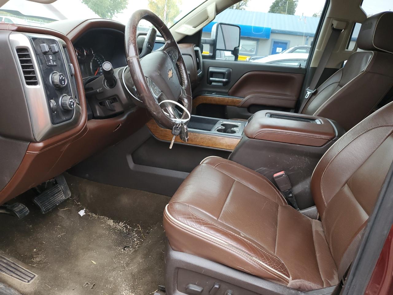 2016 Chevrolet Silverado VIN 1GC1KXE88GF135174 Copart auction photo, side damage thumbnail 7