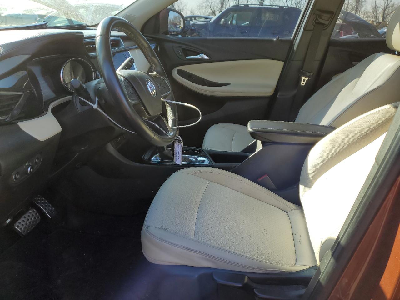2021 Buick Encore VIN KL4MMBS27MB099419 Copart auction photo, front end damage thumbnail 7