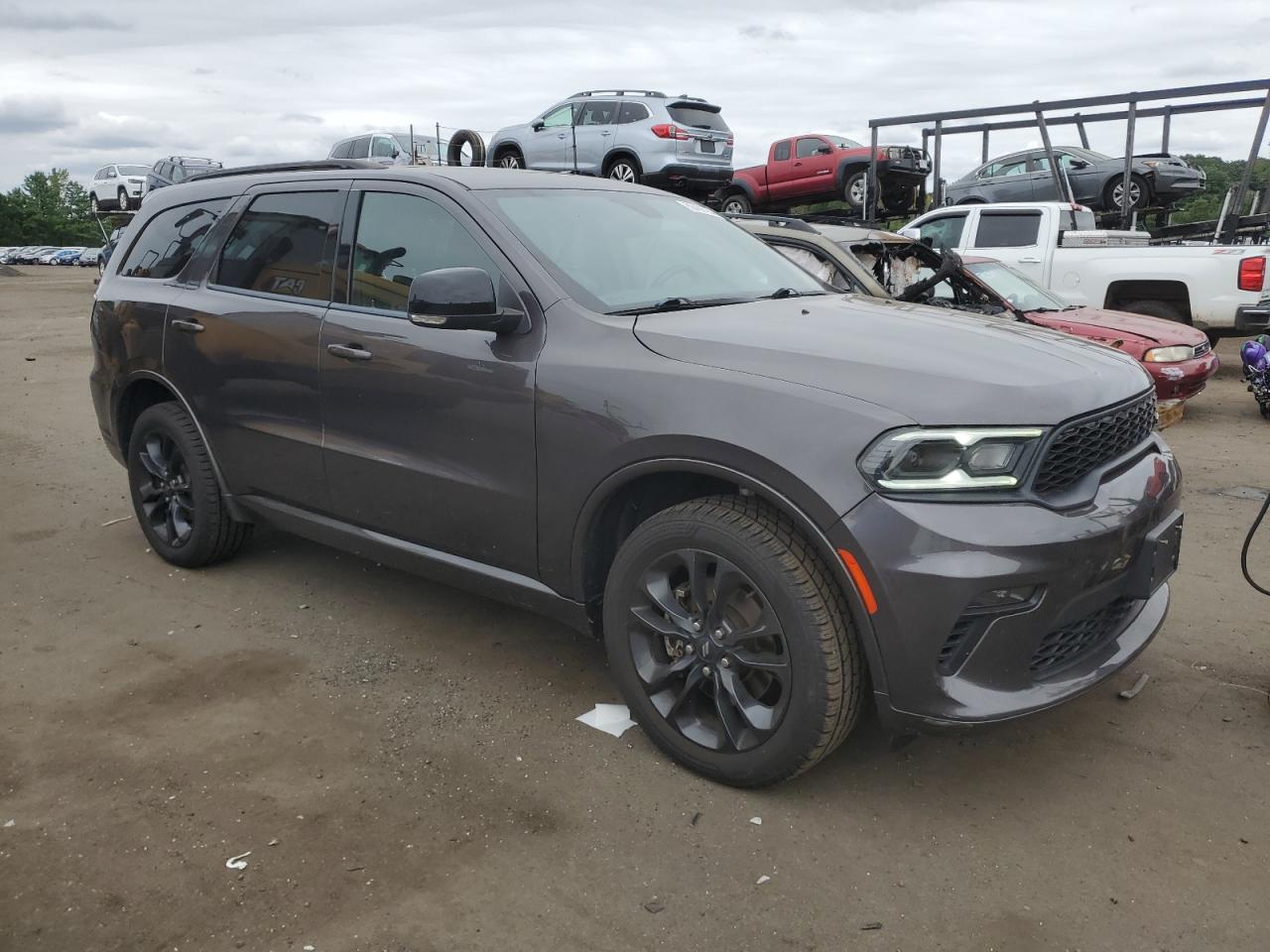2021 Dodge Durango VIN 1C4RDJDG8MC545330 Copart auction photo, top/roof / minor dent/scratches damage thumbnail 4