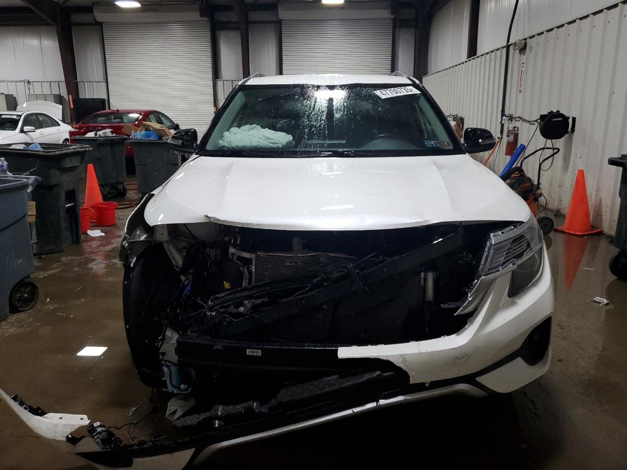 2021 KIA Seltos VIN KNDEU2AAXM7099906 Copart auction photo, front end / rear end damage thumbnail 5