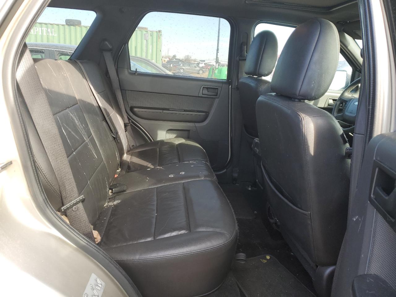 2012 Ford Escape VIN 1FMCU0D7XCKB76244 Copart auction photo, rear end damage thumbnail 10