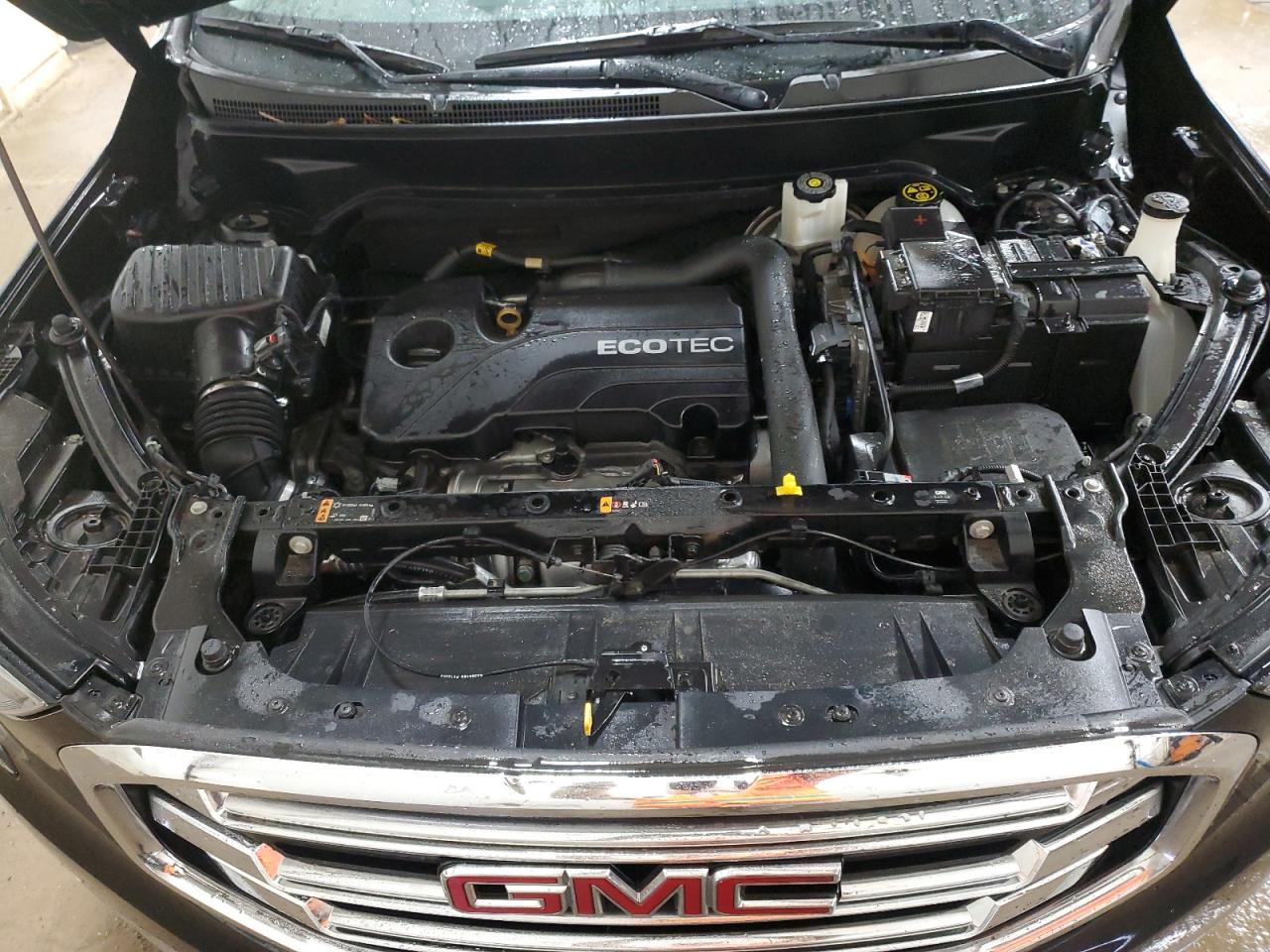 2019 GMC Terrain VIN 3GKALVEV4KL348374 Copart auction photo, rear end / side damage thumbnail 12